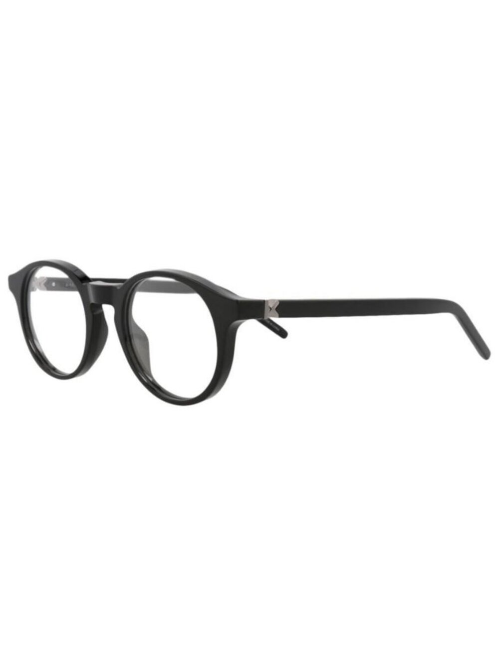 New Kenzo Unisex Round/Oval Black Black Transparent Fashion Designer Eyeglasses